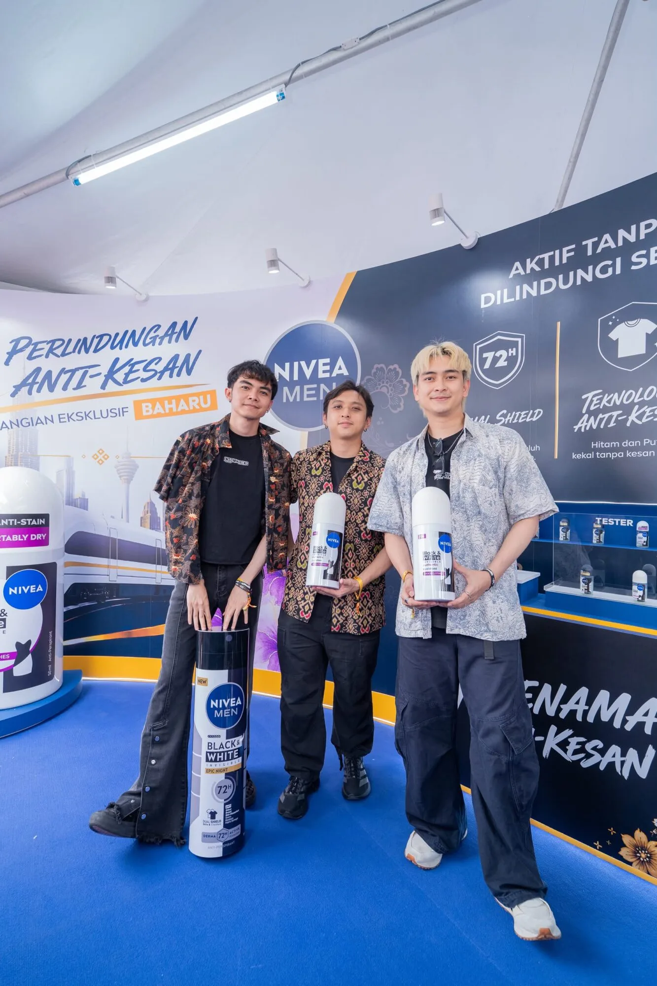 Bebas Kesan Putih & Kuning, Sensasi Segar Serta Haruman Eksklusif Beri Perlindungan Hingga 72 Jam Bersama NIVEA Di Keretapi Sarong 2026 4 Bebas Kesan Putih & Kuning, Sensasi Segar Serta Haruman Eksklusif Beri Perlindungan Hingga 72 Jam Bersama NIVEA Di Keretapi Sarong 2026