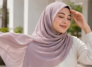 Tudung Cepat Lencun Bila Cuaca Panas? Ini Fabrik Yang Lebih Selesa