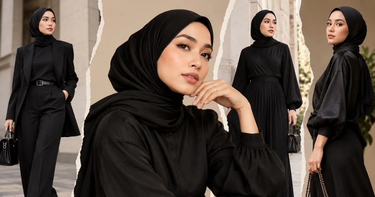 Baju Hitam Nampak Kurus? 6 Trik Styling Bijak Untuk Siluet Lebih Langsing