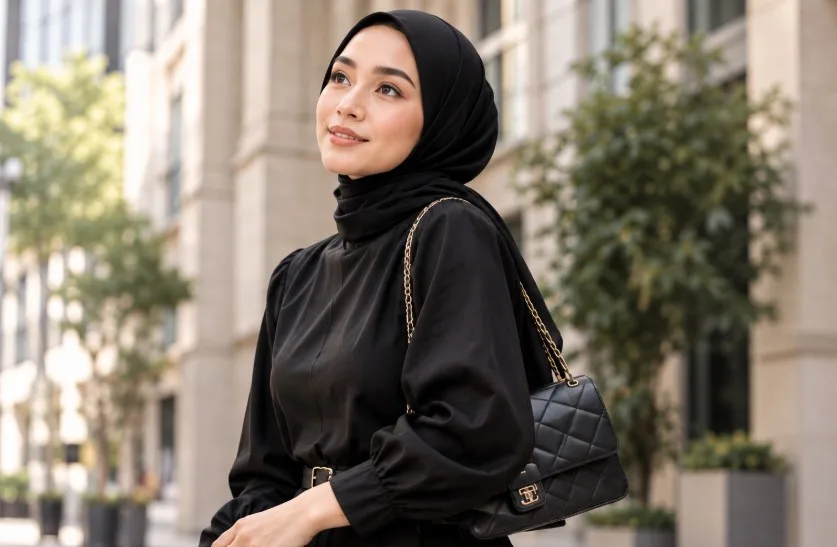 Baju Hitam Nampak Kurus? 6 Trik Styling Bijak Untuk Siluet Lebih Langsing 2 Baju Hitam Nampak Kurus? 6 Trik Styling Bijak Untuk Siluet Lebih Langsing