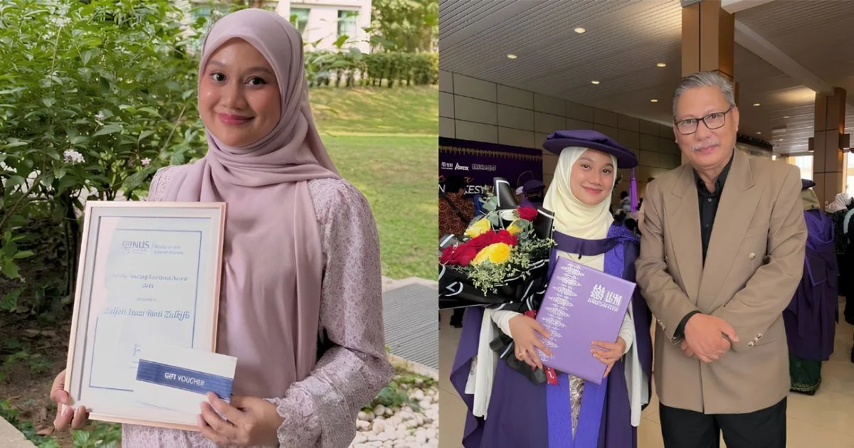 Cantik & Bijak! Dr Izazi, Anak Zulkifli Ismail Cipta Kejayaan Membanggakan Di NUS