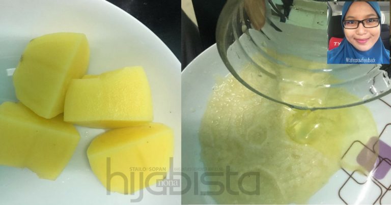 Wanita Ini Dedah Rahsia Lenyapkan Jerawat & Blackhead Dengan Pantas Hanya Guna Masker Homemade Kentang