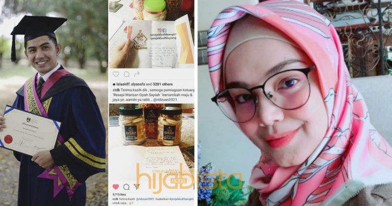 Duit Susut Waktu Belajar, Graduan Ini Terharu Siti Nurhaliza Promosi Kuihnya Hingga Laris