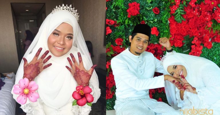 Instafamous Beby Tora Tora Selamat Bernikah Dengan Pilihan Hati, Manis Dalam Persalinan Putih