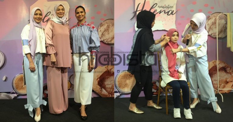Dapatkan Koleksi Helena Kalau Nak Stail Macam Neelofa Dalam Drama Red Velvet. Memang Sweet!