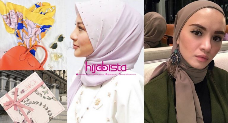 10 Jenama Tudung Paling Trending & Hot 2017. No 1 Memang Macam ‘Pisang Goreng Panas’ & Rebutan Hijabi!