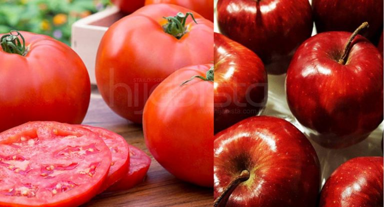 Senang Jer Nak Cerah Salah Satunya Epal & Tomato Dan Ada 6 ‘Suplemen’ Lagi Hijabi Patut Tahu.