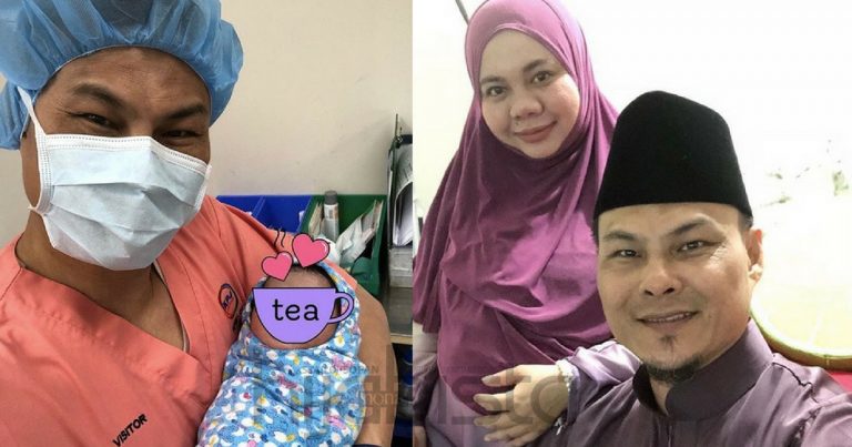 Adam Corrie Perdengarkan Zikir Pujian Pada #BabyLee Yang Baru Lahir Lepas 10 Tahun Menanti. Subahanallah!