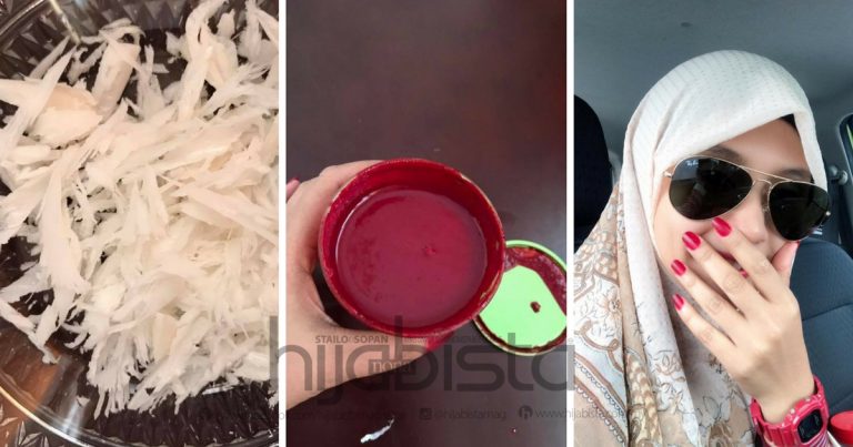 Perkongsian ‘Homemade’ Inai Guna 3 Bahan Dapur Wanita Ini Pernah Viral. Yang Penting Sah Untuk Solat!