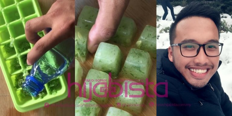 Masalah PORI-PORI Yang Besar Boleh ‘SETTLE’  Dengan Penggunaan Ais Kiub TIMUN Ini. Mudah & Selamat!