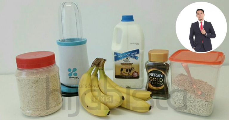 Tanpa Suplemen Tapi Hanya Ambil Sarapan Oat Rahsia Lelaki Ini Hilang 10KG. Sedap & Mengenyangkan!