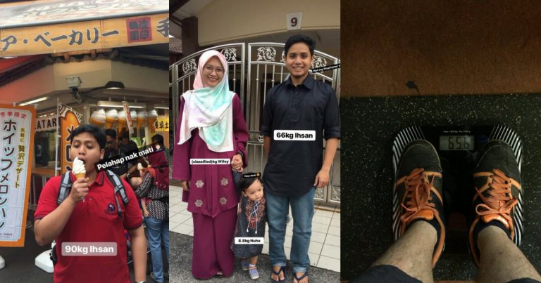 Demi Isteri, Lelaki Ini Nekad Buang 24 Kg Dalam Masa 4 Bulan. Ini Rahsia Dietnya Yang Makan Apa Sahaja, Tapi…