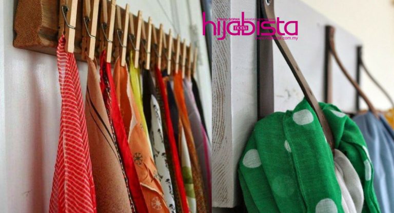 Ikut 10 Idea Hebat Untuk Susun Koleksi Hijab Untuk Memudahkan Hijabi Bergaya