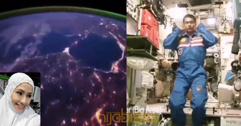 Tersentuh Hati, Irma Hasmie Nangis Tonton Video Angkasa Lepas Yang Dikongsi Dr.Sheikh Muszaphar