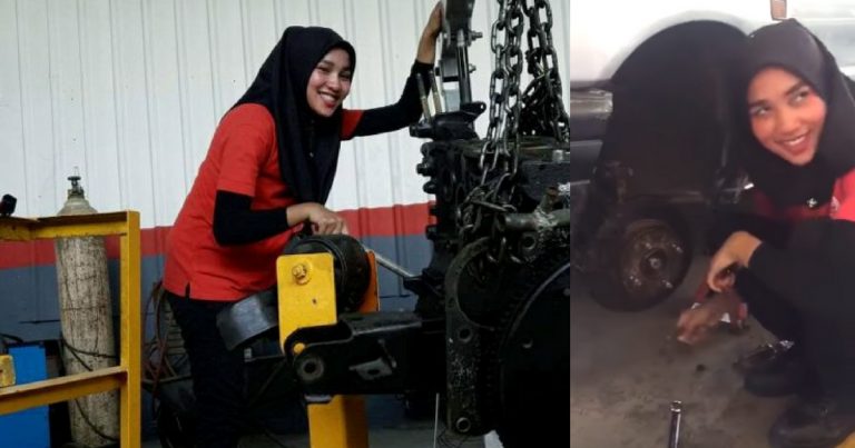 Gadis BERHIJAB Ini Dilamar Lebih 100 LELAKI & Terima Ratusan MESEJ Cinta, Gara-Gara VIDEO Baiki Brek Kereta Jadi TULAR