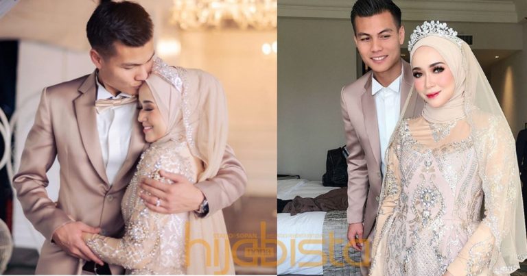 Bagai Merpati Dua Sejoli, Muslim Ahmad Kini Bergelar Suami Kepada Instafamous Faralisa