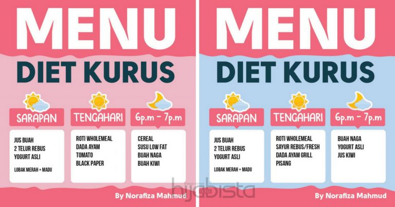Nak Pinggang Ramping & Kulit Wajah Cantik? Ikuti 8 Menu Diet Gerenti Jadi Ini!