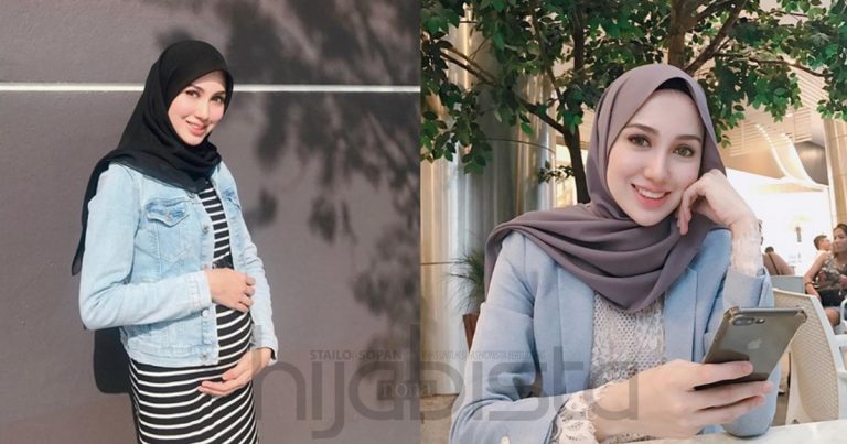 Pemilik Tudung Ruffle, Nonones Kongsi Tutorial Mudah Pakai Hijab Untuk Sorok Pipi Tembam Waktu Hamil