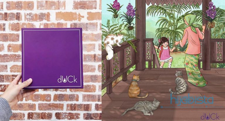 dUCKies Tak Sabar Tunggu Pelancaran Tudung Edisi Terhad dUCKscarves. Ini Gambarannya.