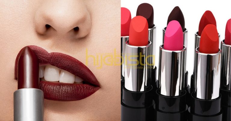 5 Warna Gincu Bibir Paling Hangat Gambarkan Karektor Anda Yang Wajib Hijabi Miliki Sebagai Koleksi