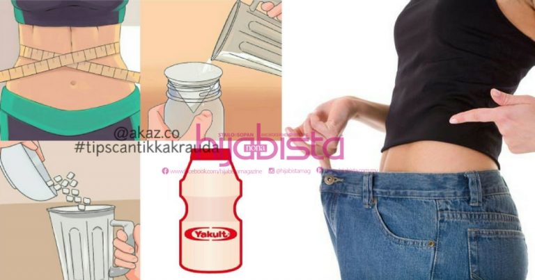 Jangan Tak Percaya, Yakult & Nata De Coco Sebenarnya Boleh Bantu Kempiskan Perut