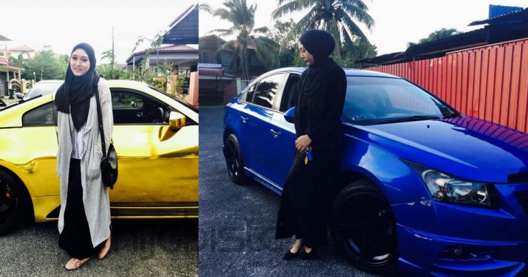 Bukan Saja ‘Terror’ BERMEKAP, Wanita Ini Juga Hebat ‘MENYOLEK’ Kereta Mewah Hingga Cecah RIBUAN Ringgit
