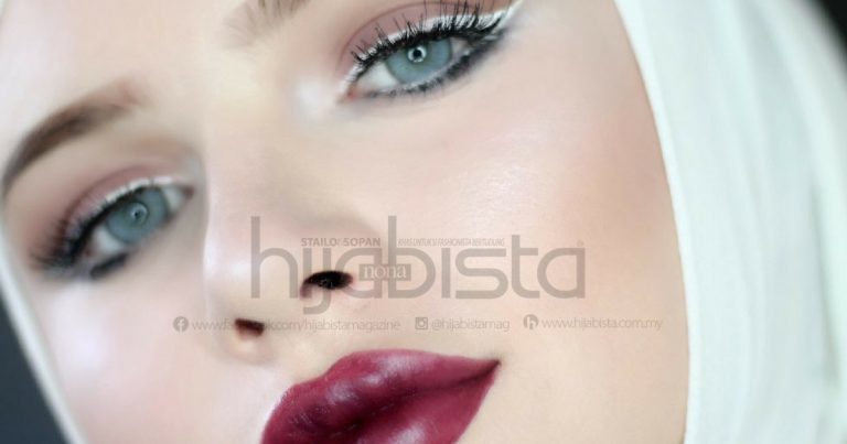 Ramai Hijabi Tak Tahu Fungsi ‘Eyeliner’ Putih Sebenarnya Jadi Penyelamat Solekan Waktu Kecemasan Melanda