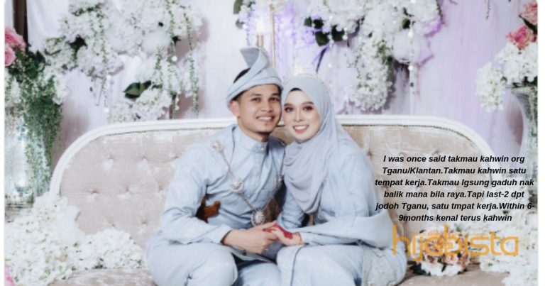 Asyik Kata Tak Mahu Kahwin Dengan Orang T’ganu Atau Rakan Sekerja,Tak Sangka Akhirnya Berjodoh Pula!