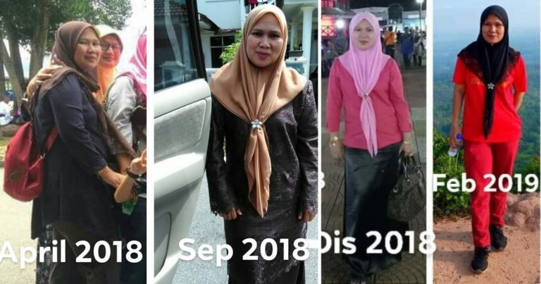 Makan 6 Kali Sehari, Jarang Bersenam Tapi Wanita Ini Berjaya Lenyapkan 18 KG Dalam 8 Bulan. Ini Rahsianya!