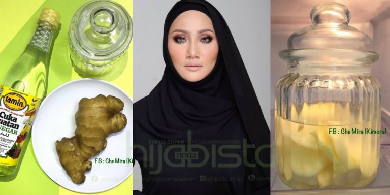Hanya GUNA Halia & Cuka, Anda Boleh MILIKI Kulit Yang Bersih & BERSINAR Seperti Lakukan ‘Facial’ Bernilai RM250