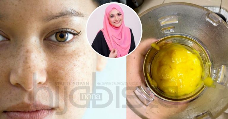 Masker Magik Hilangkan Jeragat Degil Dari Bahan Dapur Yang Murah. Syaratnya Jangan Pakai Lebih 15 Minit!