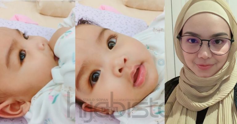 Siti Aafiyah Bagi ‘Hint’ Hisap Ibu Jari Kaki, Siti Kata ‘Oh No’ Sebab Belum Puas Manja Dengan Baby Girlnya