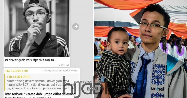 Aiman Jadi Pemandu Grab Bantu Keluarga Yang Susah Tapi Ajal Jemput Dulu. Netizen Doakan Syurga Tempatnya!