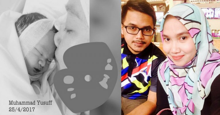 Lepas Setahun, Wanita Ini Baru Ada Kekuatan Kongsi Kehilangan Anak Syurga Yang Hanya Sempat 3 Jam Bersama