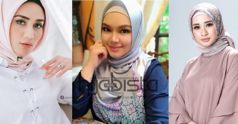 Hijabi Kena Pilih Gaya Tudung Ikut Kesesuaian Bentuk Muka
