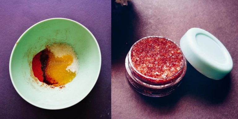 Rahsianya Bibir ‘Pinky’ Macam Bayi, Hanya Buat Sendiri Skrub Guna 3 Bahan Dapur