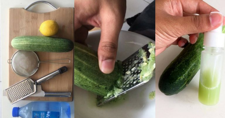 DIY Toner Timun Hanya Dengan Bajet Bawah RM10 Atasi Masalah ‘Breakout’ Dengan Mudah.