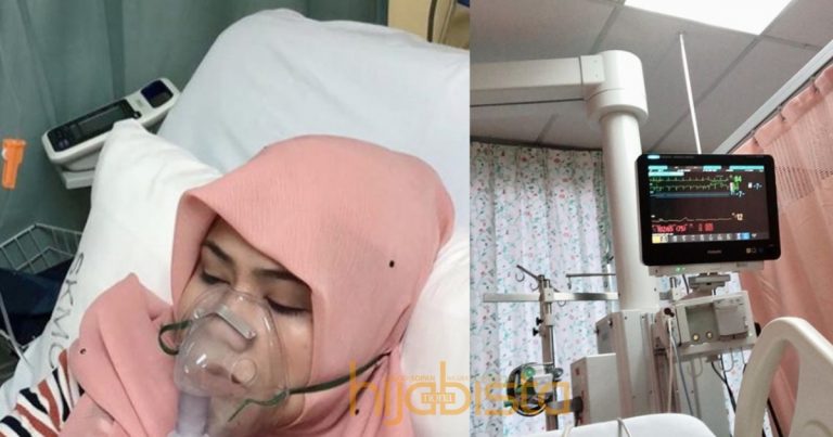 Mulanya Hanya Gatal, Cik Piah Tak Sangka Ditahan Di CCU Lepas Diserang Sesak Nafas