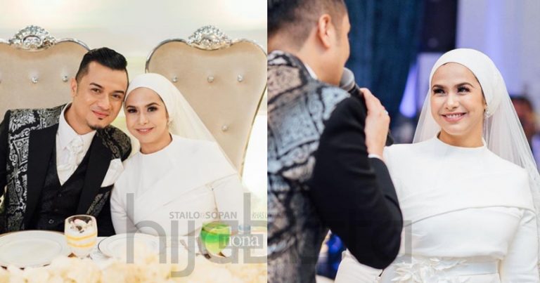 Dress Moden Rona Putih Jadi Pilihan Digayakan Datin Azrene Di Majlis Sanding Lagi Sekali, Netizen Puji Sweet