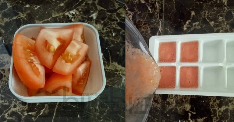 Wanita Ini Kongsi Wajah Jadi Cantik & ‘Glowing’ Guna DIY Masker Tomato Beku Bajet Tak Sampai RM10!