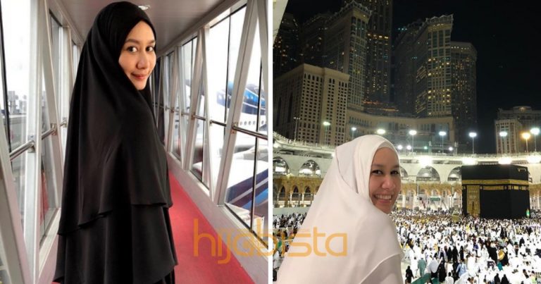 Gaya Marsha Yang Cantik Dan Ringkas Ketika Menunaikan Umrah Buat Semua Tak Jemu Melihatnya