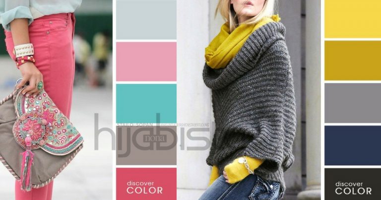 16 Gabungan WARNA Yang Betul Supaya #OOTD Hijabi Kelihatan SEMPURNA & Tak Nampak Hodoh. WAJIB Tahu!