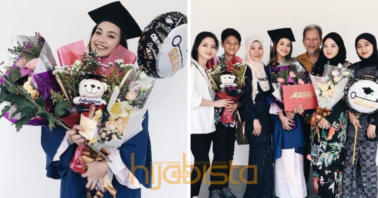 Walaupun Tertidur Dalam Kelas, Daiyan Trisha Tetap Raih Anugerah Dekan Tiap Semester