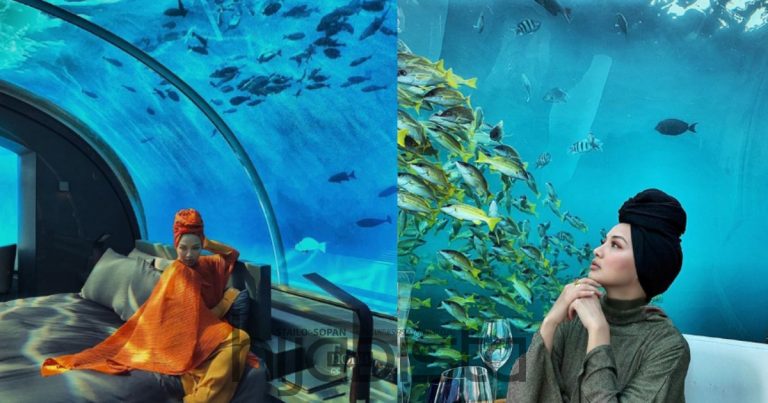Menginap Di Villa Mewah Bawah Laut RM200 Ribu Semalam, Netizen Kata Neelofa Jadi Inspirasi Buat Hijabi