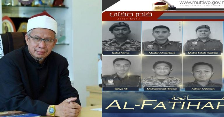 Susulan Kejadian 6 Ahli Bomba Terkorban, Mufti Wilayah Persekutuan Zahir Simpati & Sifatkan Sebagai Syahid