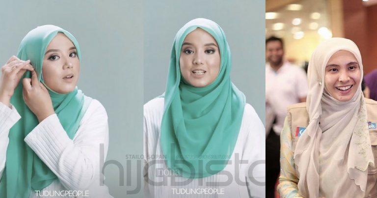 ‘Owner’ Tudung People Kongsi Tutorial Hijab Gaya YB Nurul Izzah, Boleh Dicuba Untuk Jemputan Rumah Terbuka