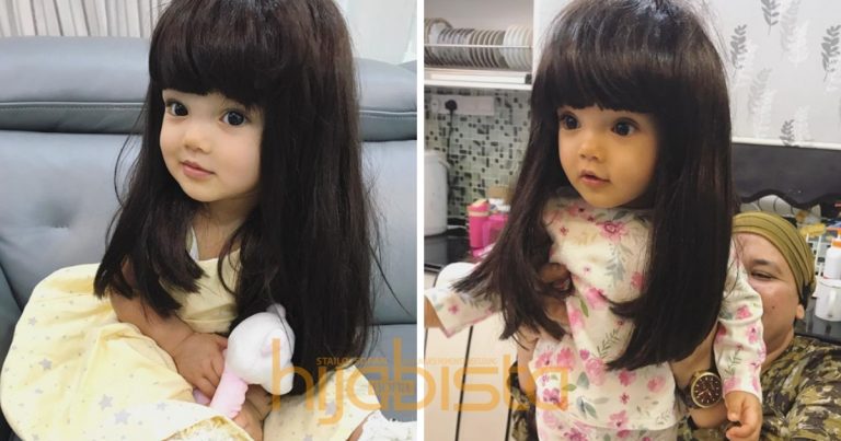 Disangka Anak Patung, Kecantikan Anak Fizo Omar Dan Mawar Karim Tawan Hati Netizen