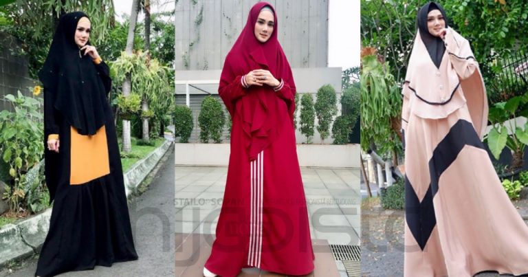 Setelah Berhijrah Buang Semua Baju Seksi, Kini Mulan Jameela Selesa Berjubah & Hijab Labuh. Cantiknya!