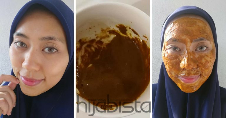 Ikut Petua India, Hijabi Ini Pakai Dua Bahan Saja Untuk Kulit Muka ‘Glowing’ Seperti Kajol
